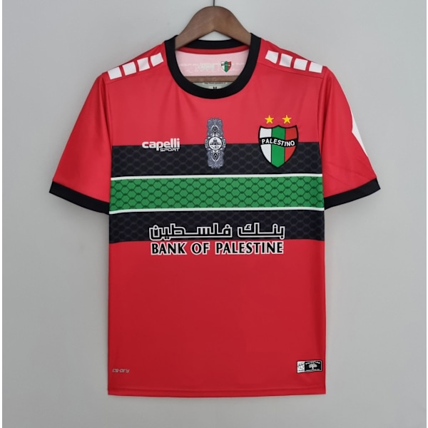 22-23 Palestiinan MM-kisojen pelipaita Koti Vieras Erikoispainos Aikuisten Pelipaita Red L