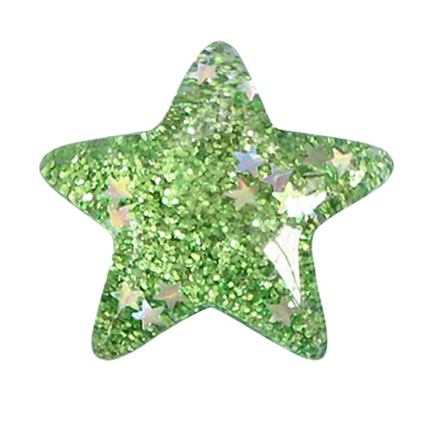 Glitter Star Diamantmaleri Dekselbeskytter Bilde for Korssting Magnetisk Holder Lokalisator for Voksne DIY Håndlaget Kunst Grønn