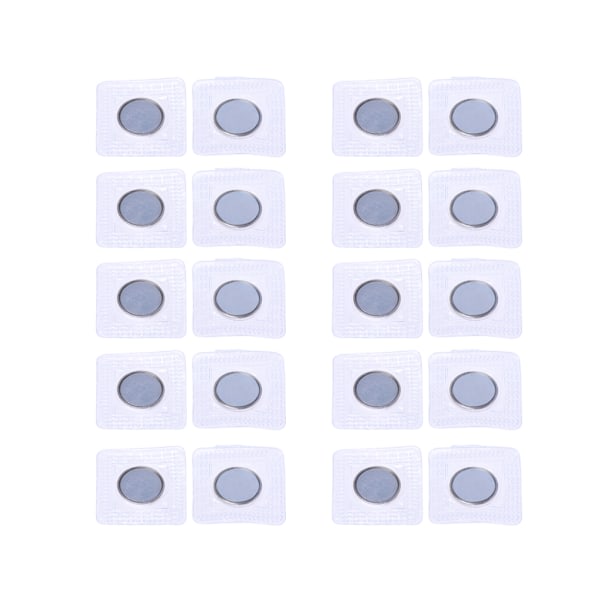 10 Set Osynliga Dolda Sömmar Magnetiska Knappar Magnetfästen för Handväska Kläder 15mm