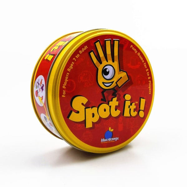 Hurtigt symbolmatch Observationsspil Sjovt familiespil Oplev det klassiske røde æske Classic Red Box