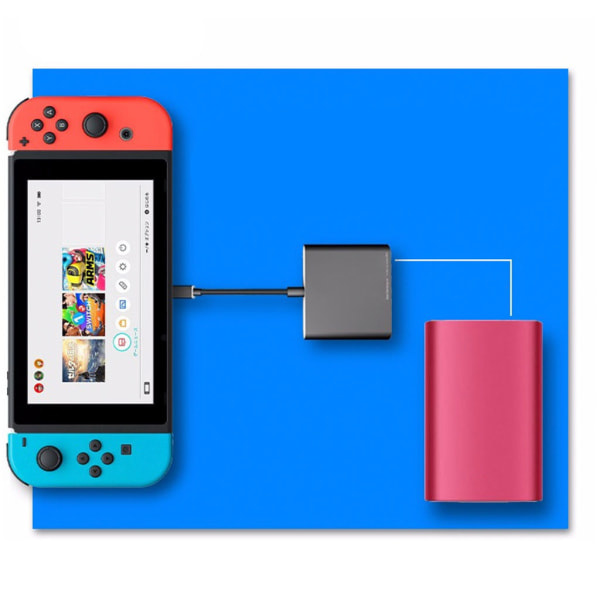 USB C till HDMI-kompatibel konverteradapterkabelhubb 4K hållbar kabelkonverter Android-skärmprojektion