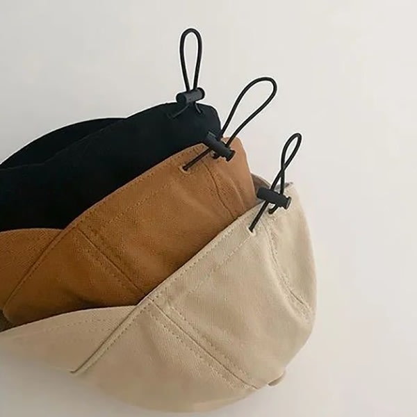 Baby Baseball Cap Pojke Anka Tunga Cap Barn Sol Hattar Pojkar Flickor svart