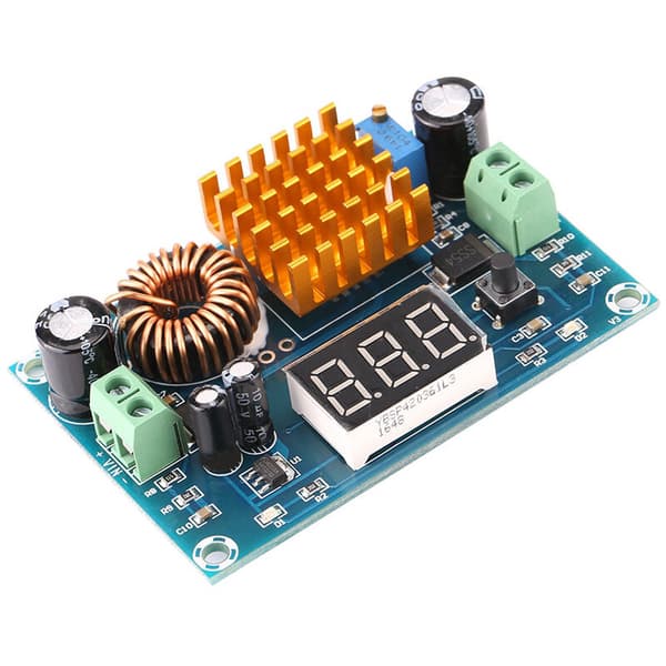Justerbar DC-DC Step-Up Omvandlare 5-45V 5A Spänningsregulator Kort