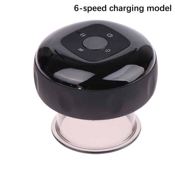 Smart elektrisk koppning Massage sug Vakuumskrapningsterapi 6-Gear