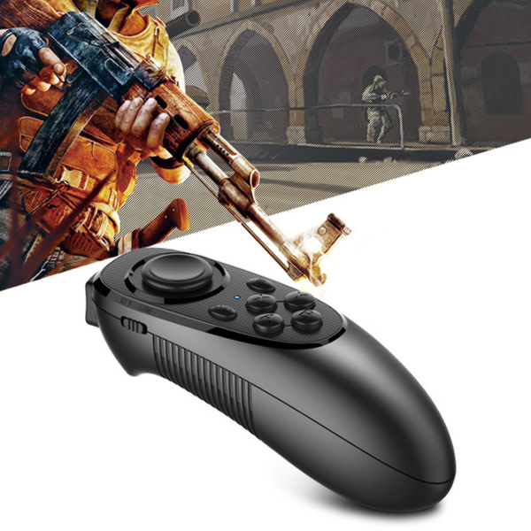 Universal trådlös Bluetooth-kompatibel Gamepad Gaming Controller Joystick Selfie Shutter för VR-glasögontillbehör