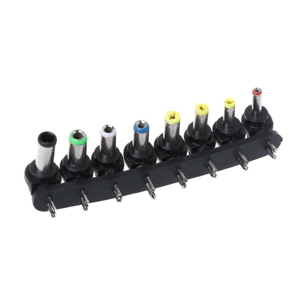 8in1 Universal til DC strømadapter Jack Plug Connector til Lapto