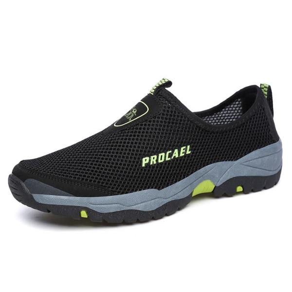 Herre Vandresko Mode Sportsko Casual Sort, 45