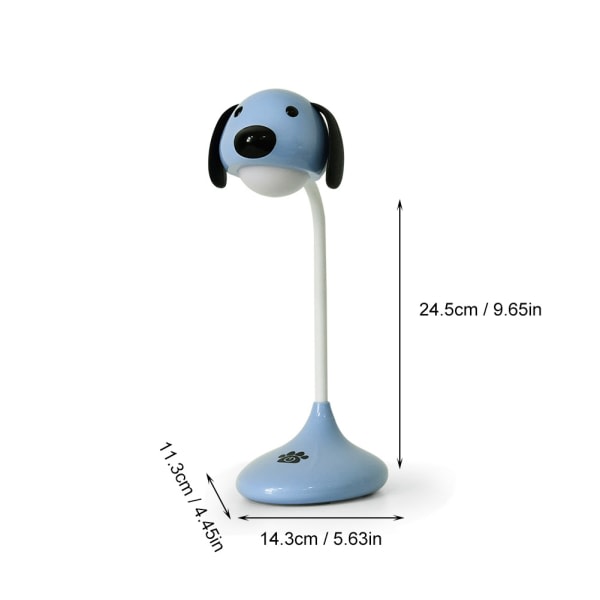 USB Oppladbar nattlampe Touch Switch Bordlampe Soverom