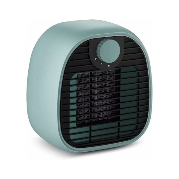 Elektrisk vifteovn 650w 1000w for hjemmekontor baderom sikkerhet stillegående 2 varmemoduser overoppheting veltebeskyttelse