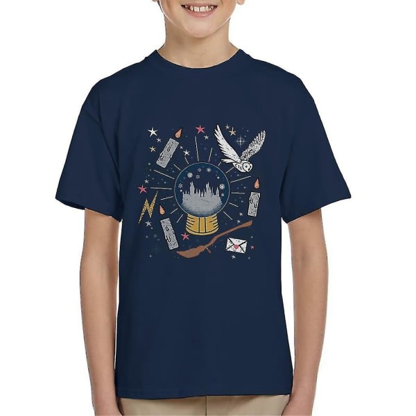 Harry Potter Christmas Crystal Ball T-shirt för barn