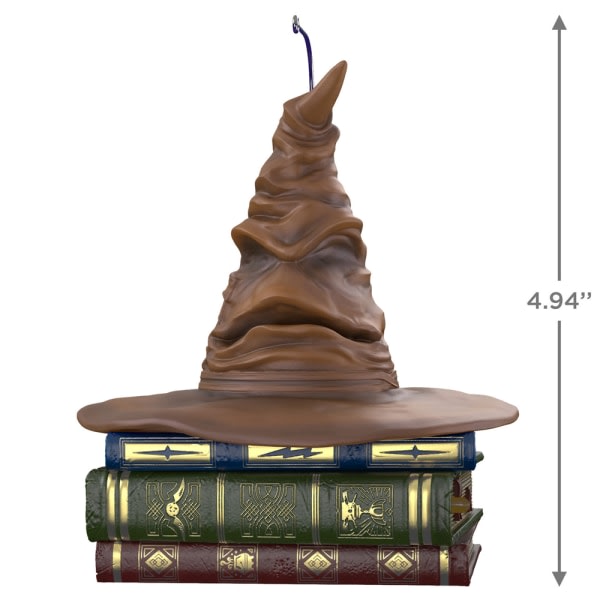 Julgran prydnad dekoration Harry Potter sortering hatt