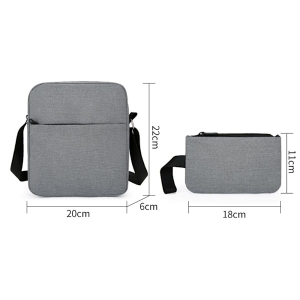 3-in-1 liikemiesten reppu Black