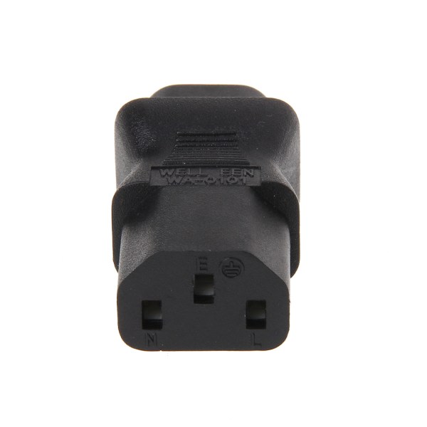 IEC 320 C13 3-polet hunn til C8 2-polet hann strøm