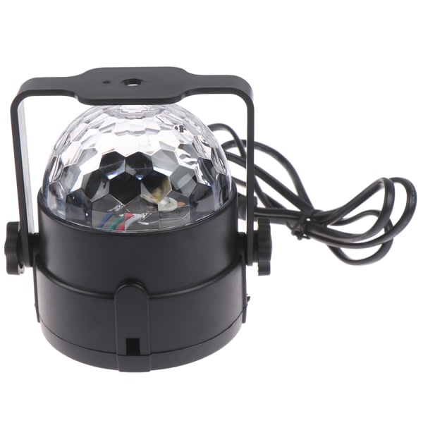 Discokula ljuseffekter RGB 3W LED 7 färger Scen