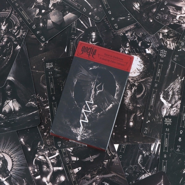 Goetia Tarot in Darkness Tarotkort Oracle Cards Prophecy Divi Multicolor one size Multicolor one size