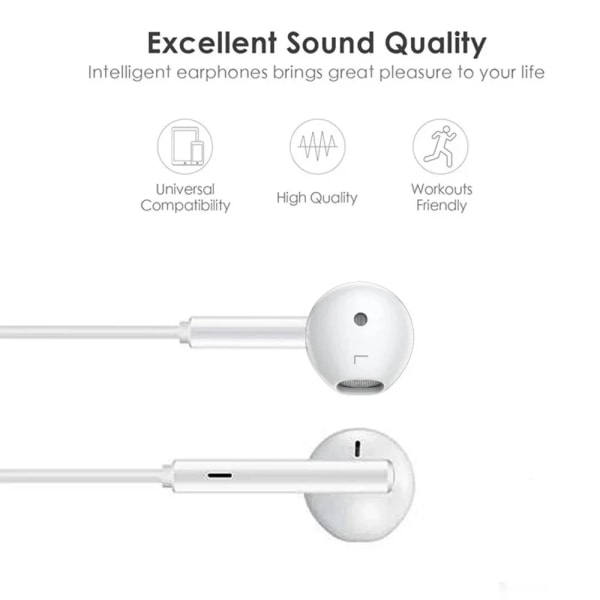 Lightning Langallinen in-ear-kuuloke Dudao iPhone iPadille iPod HiFi-kuulokkeet
