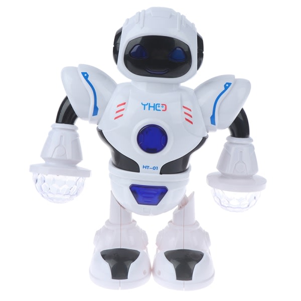 Leke for gutter Robot Barn Småbarn Robot 2 3 4 5 6 7 8 9 år gammel Hvit one size White one size