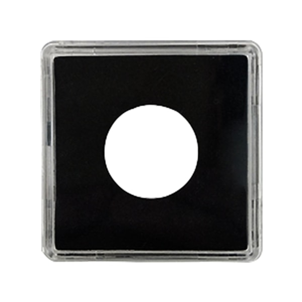 Akryl Myntopbevaringskasser 12 stk Kapsel Dollar Mynt Snaps Badge Samlingsboks