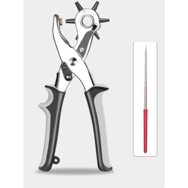 Bælte Bælte Puncher Husholdning Lille Hul Puncher Punching Tool Taske Rem Puncher Tang, 2