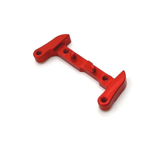 Metal Front Bumper Mount til Mini-q 1/28 Rc Drift Car Upgrade, Rød