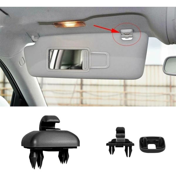 2 kpl automaattista aurinkosuojan kiinnikettä, Auto aurinkosuojan kiinnike Krokbyte Audi A1 A3 A4 A5 Q3 Q5(8E0 857 562) A7 B6 B7 B8 S4 S5
