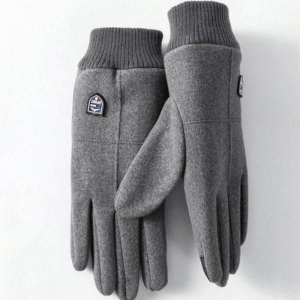 Touch-handskar Herr Vintercykling Skidhandskar Varma vindtäta A9 one size A9 one size