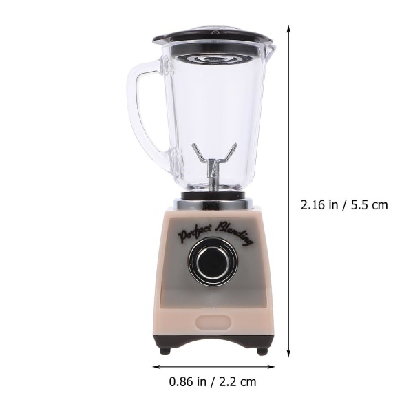 Zootopia Leksaks Mixer för Småbarn, Barnens Verkliga Mixer, Smoothie Maker, Köksjuice Maskin (2,2x5,5cm, Blandade Färger)