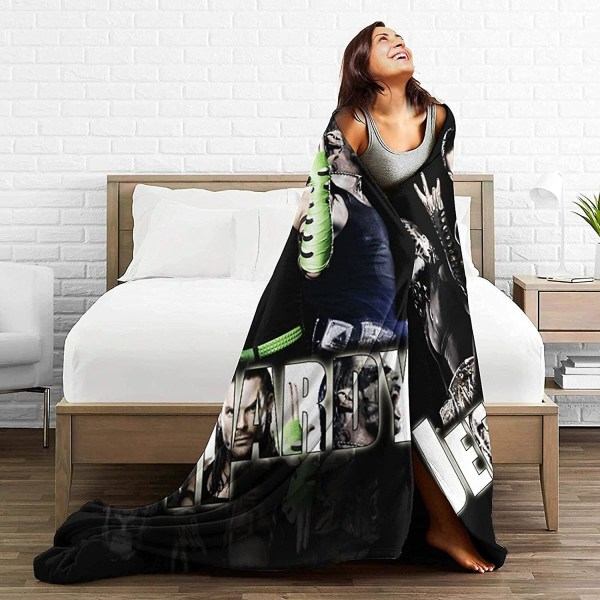 Jeff Hardy Super Soft Mysig filt Sängfilt for seng Sofa Sofa Stol Stue -u270 50x40in 125x100cm