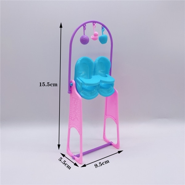 11,5 tum 30CM rörlig led gravid barbiedocka stor mage låtsas spela rollspel leksak, flickleksak klänning present