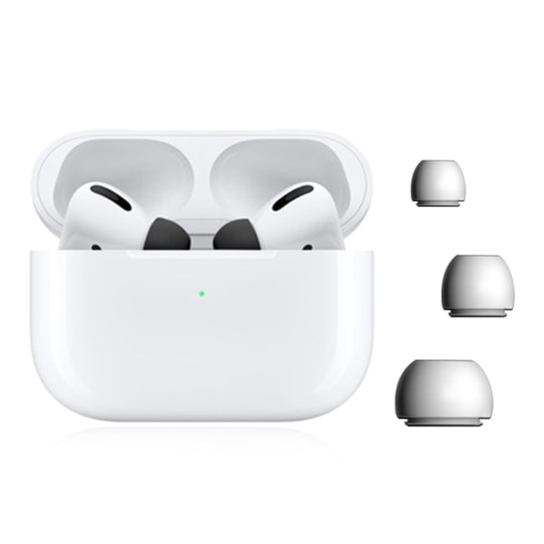 3 set för Airpods Pods Pro3 öronskydd Bluetooth-kompatibla hörlurar Mjuka Svart Black