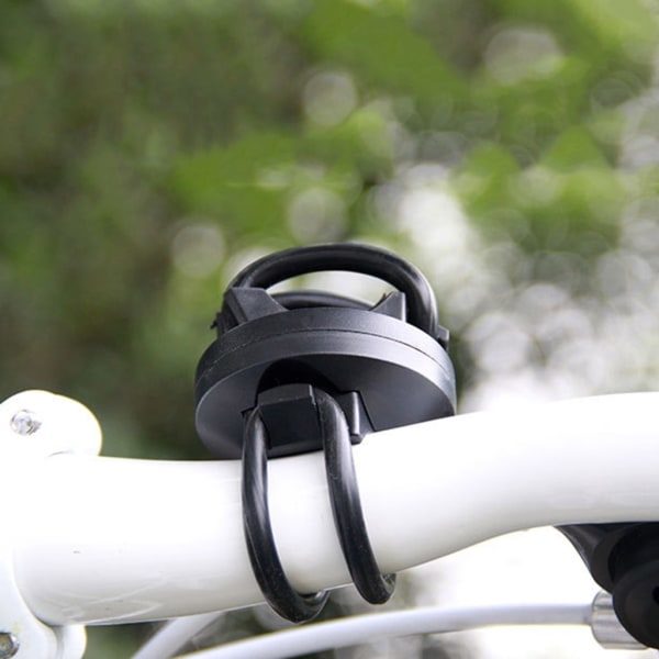 Cykellampa Band-Rem 360 Graders Rotation Grepp LED Ficklampa Ficklampa Clip Fäste