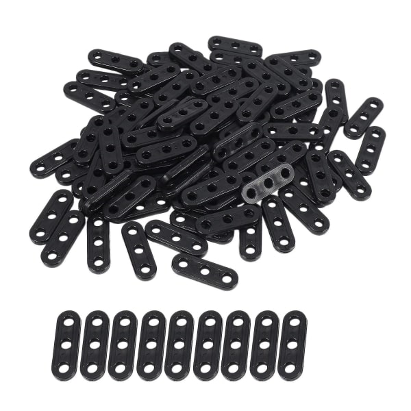100-pack Tältfästen, Snöre, Glidlås, Lås, Utomhuscamping, Plast, Vindrep, Spänne, Utomhustält, Repspänne
