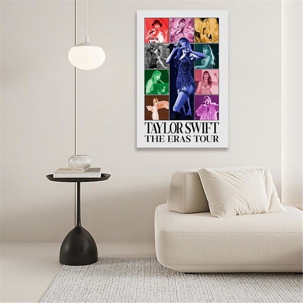 Gåvor Posters Hjemmeindretning Taylor Swift The Eras Tour Vægkunst World Tour Filmplakat Uindrammet[C] 40x60cm 40x60cm