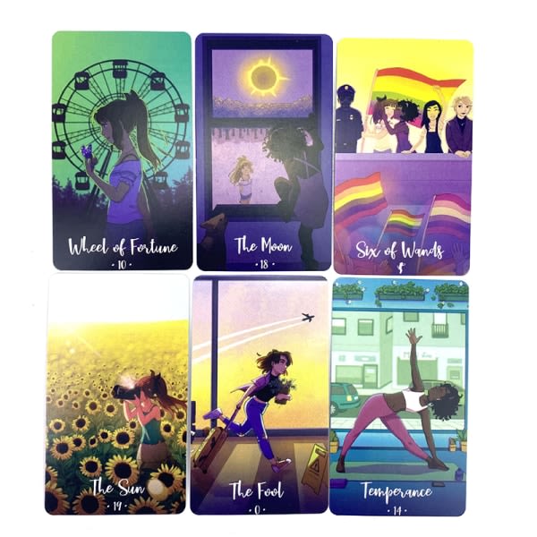 Kosmiset sykli Tarot 2:n tarotkortti Profetia Ennustusperhe P Monivärinen one size Multicolor one size