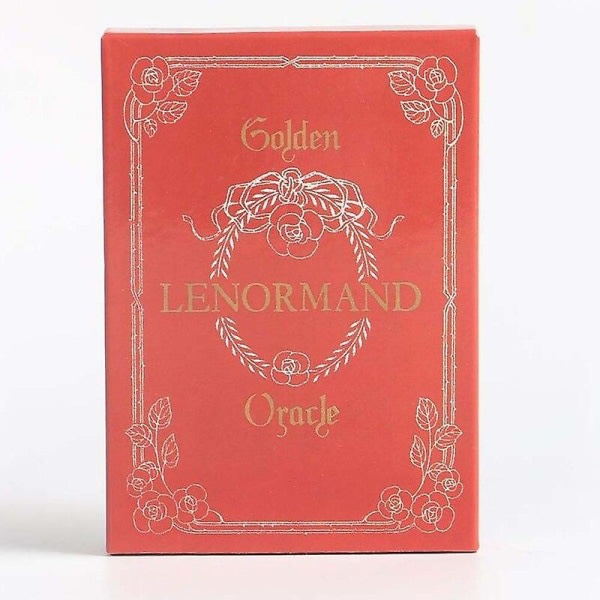 Golden Lenormand Oracle kortspil