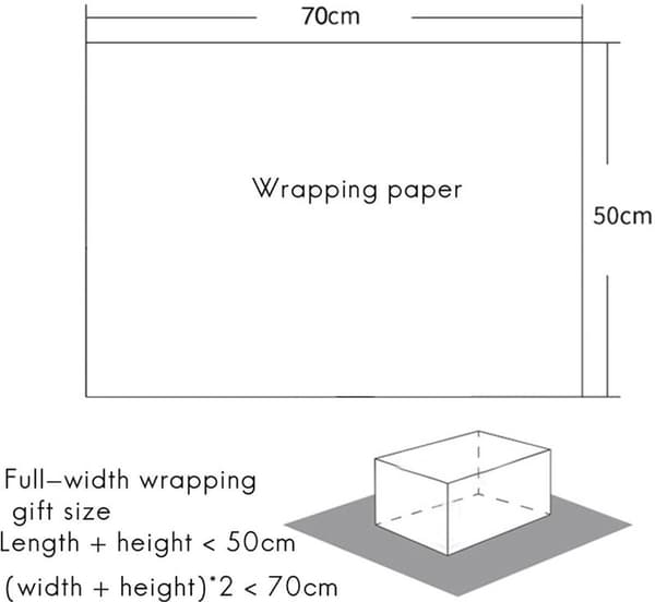 Presentpapper - Presentinslagning - Födelsedagspapper - Innehåller 6 ark presentpapper - 50 x 70 cm