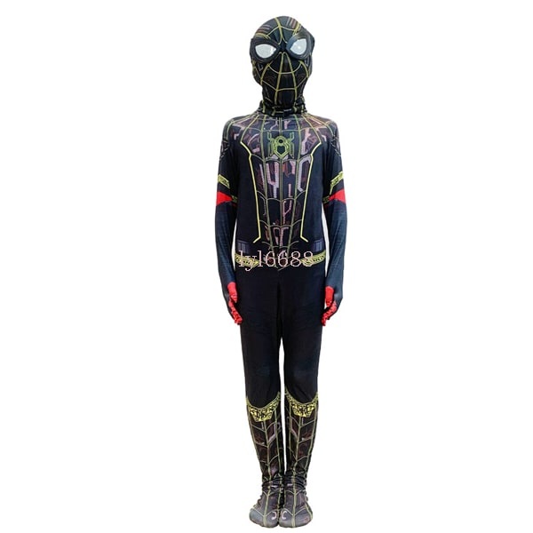 Halloween-kostym för barn, superhjälte Spider-Man tights Homecoming Expedition Iron Man-dräkt No Return L