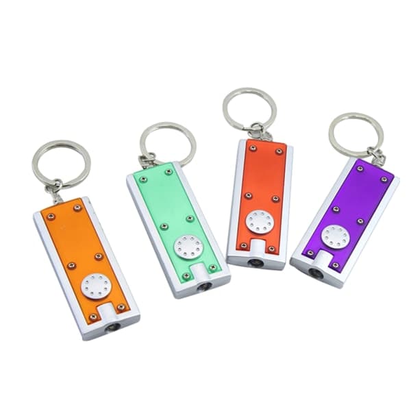 4 kpl Pieni valo Mini taskulamppu Taskulamput Avaimenperä taskulamppu Valo Avaimenperät LED-valot Avaimenperät Taskulamppu Ulkokäyttöön
