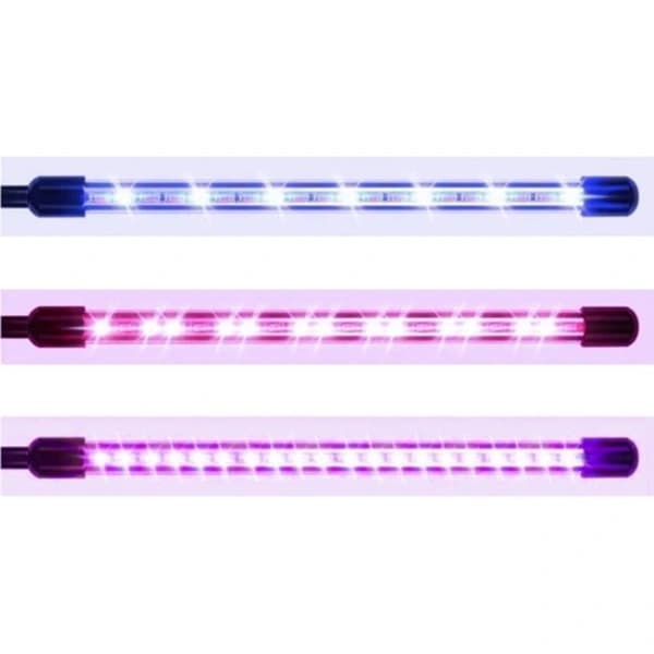 Vækstlampe med stativ / Vækstbelysning - 4 LED-paneler