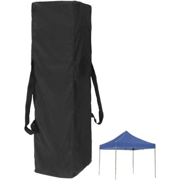 Vikbar Förvaringsväska för Trädgårdspaviljong, 140x35cm, 210D Transportöverdrag för Gazebo & Tält
