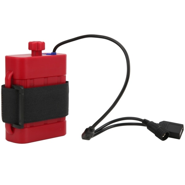 Vattentät 26650-fodral Plast Cykelbatteri Förvaringslåda DC-ingång