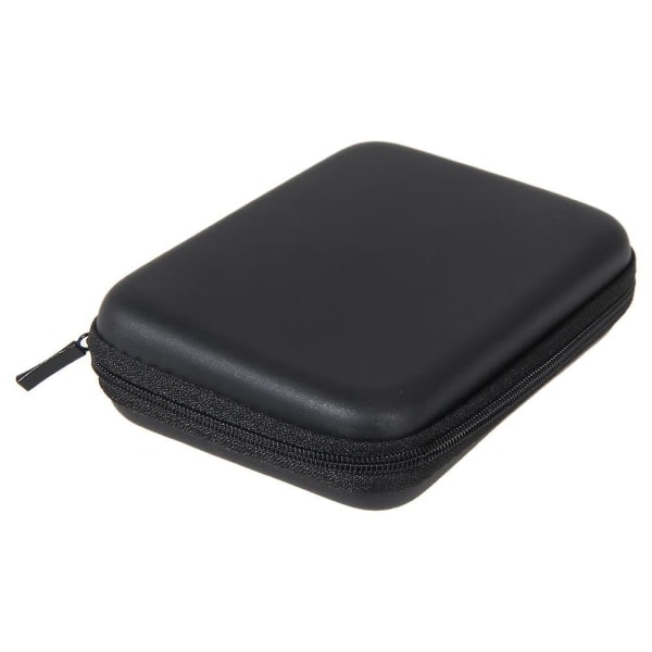 2,5-tums hårddiskpaket Headsetväska Mobil Power HDD-fodral Diskfodral Cover Mobil Eva förvaringslåda Rose Red 1pc Rose Red 1pc