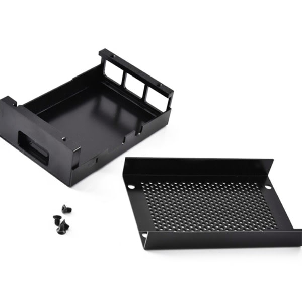 Alumiiniseos kotelo Metalli kotelo Raspberry Pi 3 Model B Kotelo 2 B Musta