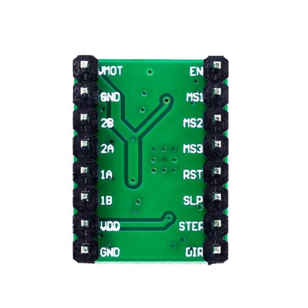 5 stk høypresisjonstrinnsmotor-drivermodul Kjøleribbe for 3D-utskrift A4988 Chip Fem forskjellige trinnresolusjoner