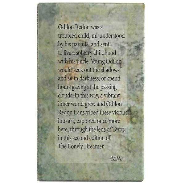 The Lonely Dreamer Tarot 2. painos - Korttipakka - Raha Tarot - Kortspeli - Pamela Colman Smithin RWS Tarot - Kulta Botticelli zdq