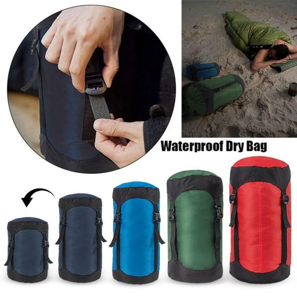 Krympsovsäck Vandtæt Dry Bag NAVY BLUE XS