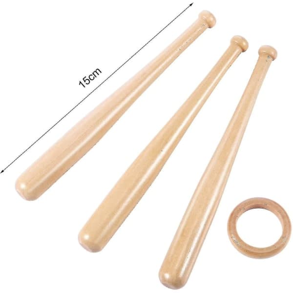 Baseballholder for ballutstilling, trebasballbat