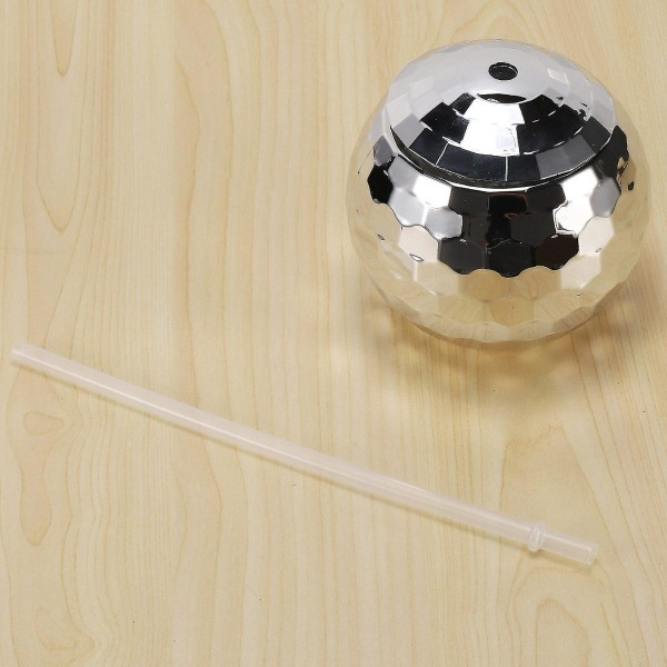 Flash Ball Cocktail Cup Natklub Bar Fest Lommelygte Halm Vinglas drikke sirup teflaske guld