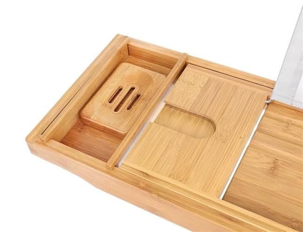 Bamboo Bathtub Caddy for Bathtubs – 75–112 cm 2250