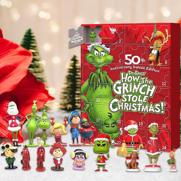 24ST Adventskalender Juladventskalender til børn advent A Onesize A Onesize